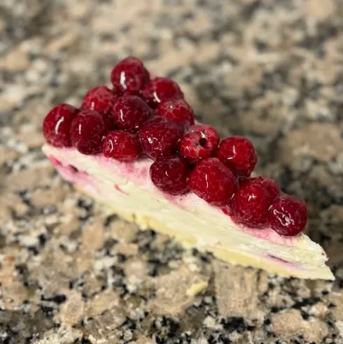 Cheesecake de Frambuesa